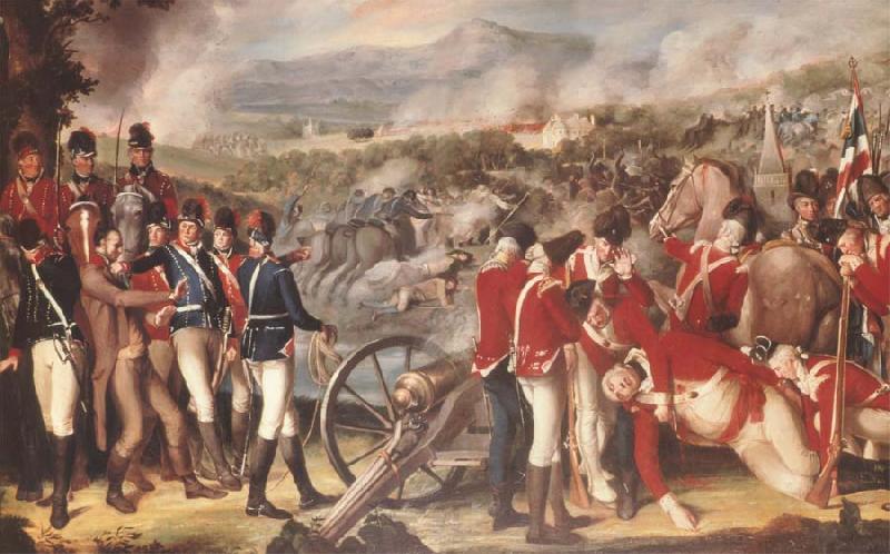 Thomas Pakenham The Battle of Ballynahinch on 13 June by Thomas Robinson,the most detailed and authentic picture of a battle painted in 1798 Sweden oil painting art